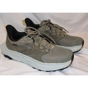 Hoka One One Anacapa 2 GTX Athletic Running Sneakers Olive Youth 7 Women's‎ 8.5